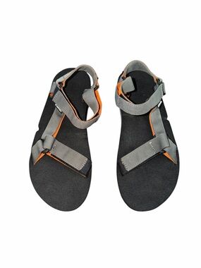 Teva Mush Universal Sandals Gray Orange Men’s Size 10